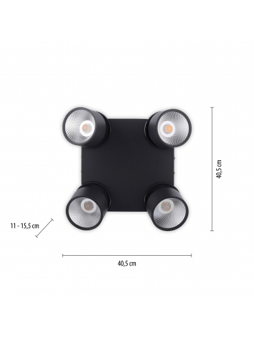 Lampa sufitowa PURE-NOLA 6454-18