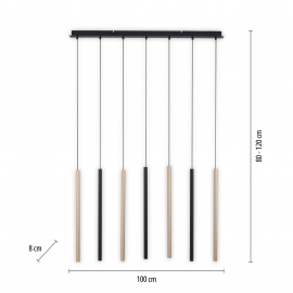 Lampa wisząca FLUTE 2117-18