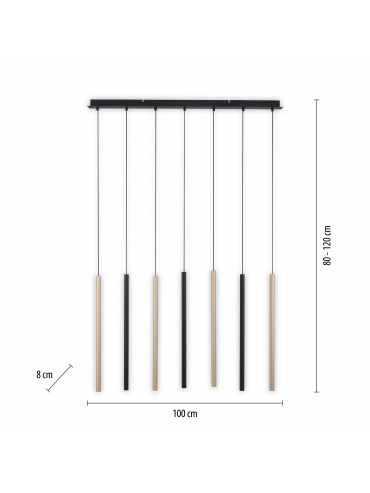 Lampa wisząca FLUTE 2117-18