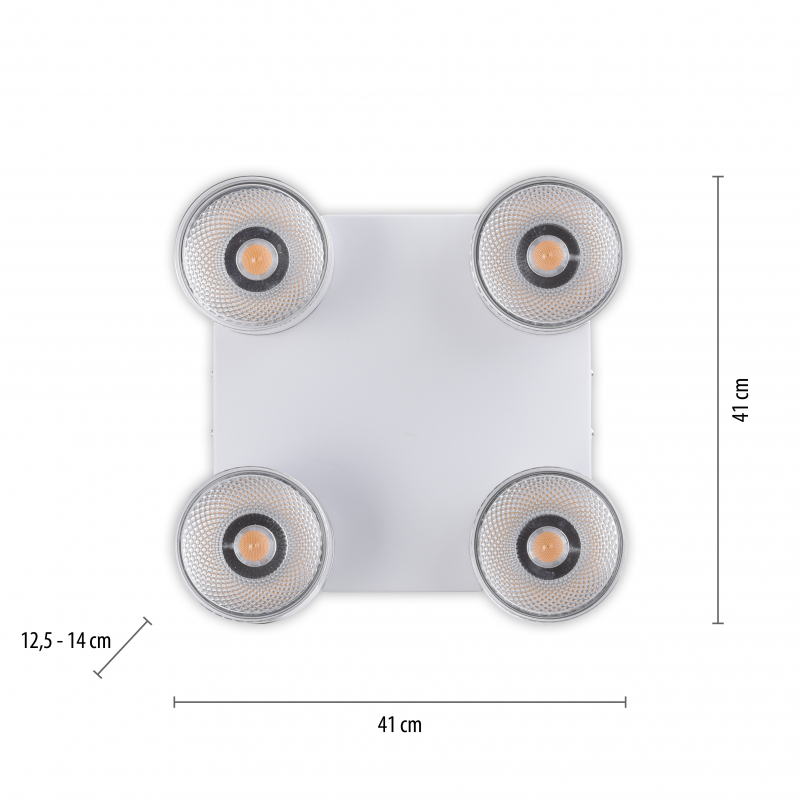 Lampa sufitowa PURE-NOLA 6864-16