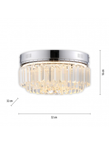 Lampa sufitowa KRISTA 6181-17