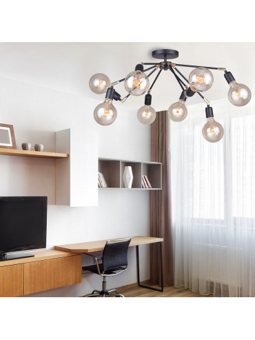 Lampa sufitowa STIK 5600PL czarna