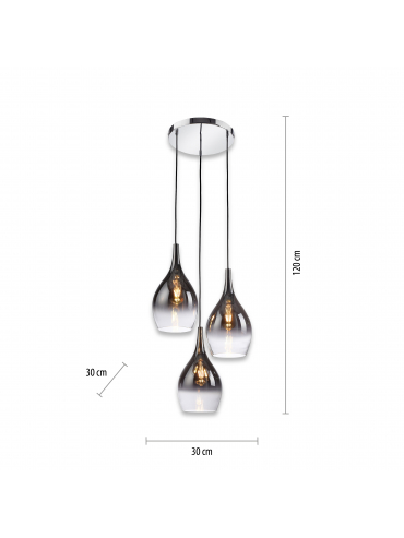 Lampa wisząca PILUA 2062-17