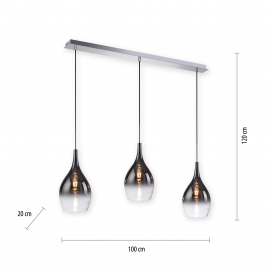 Lampa wisząca PILUA 2063-17