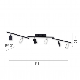 Lampa sufitowa PURE-MIRA 6358-18