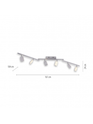 Lampa sufitowa PURE-MIRA 6358-95