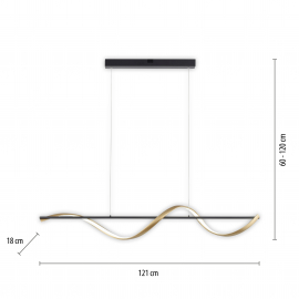 Lampa wisząca Q-SWING 2385-13