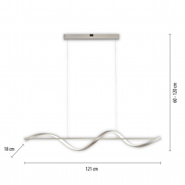 Lampa wisząca Q-SWING 2385-55