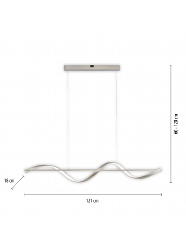 Lampa wisząca Q-SWING 2385-55