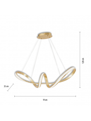 Lampa wisząca MELINDA 8292-12
