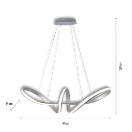 Lampa wisząca MELINDA 8292-55