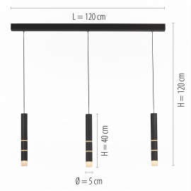 Lampa wisząca PURE-VEGA 2213-18