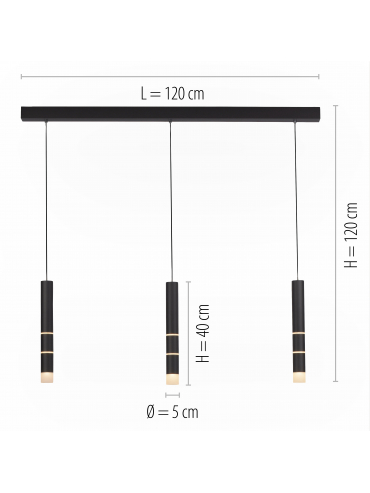 Lampa wisząca PURE-VEGA 2213-18