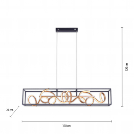 Lampa wisząca SELINA 2416-18