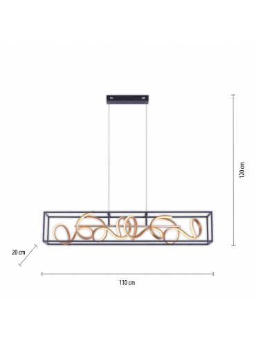 Lampa wisząca SELINA 2416-18