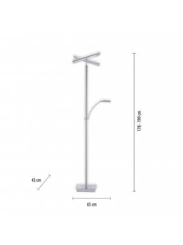 Lampa podłogowa ARTUR 687-55