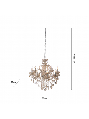Lampa wisząca GRACIA 3081-97