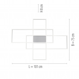 Lampa sufitowa Q-INIGO 8195-55