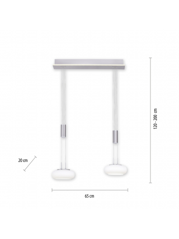 Lampa wisząca Q-ETIENNE 2076-55