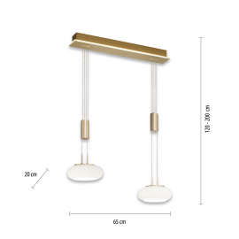 Lampa wisząca Q-ETIENNE 2076-60
