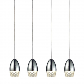 Lampa wisząca SILA MD1510-4A Chrom