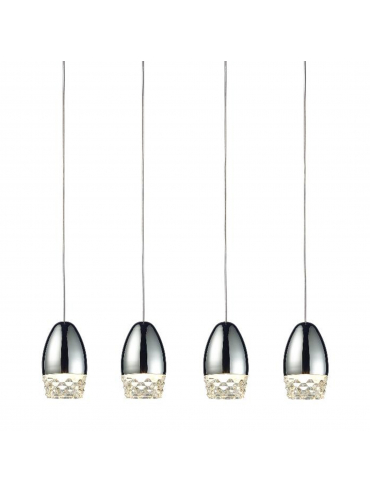 Lampa wisząca SILA MD1510-4A Chrom