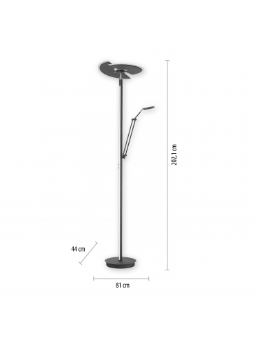 Lampa podłogowa PURE-MUTIL 678-13