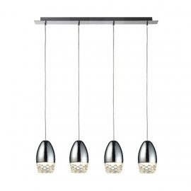 Lampa wisząca SILA MD1510-4A Chrom