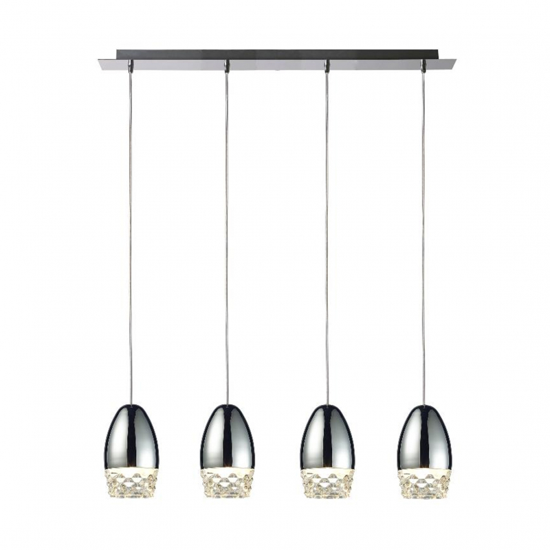 Lampa wisząca SILA MD1510-4A Chrom