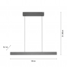 Lampa wisząca PURE E-MOT 2570-15
