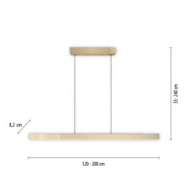 Lampa wisząca PURE MOTO-RISE 2545-60