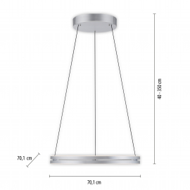 Lampa wisząca PUREE-LOOP 2551-95