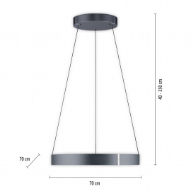 Lampa wisząca PUREE-CLIP 2561-15