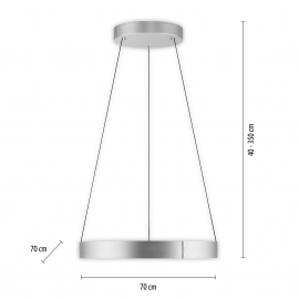 Lampa wisząca PUREE-CLIP 2561-95