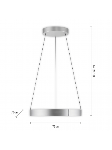 Lampa wisząca PUREE-CLIP 2561-95