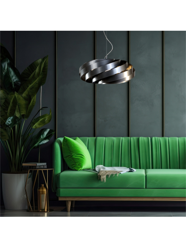 Lampa wisząca VENTO 1136 Ø55 antracyt