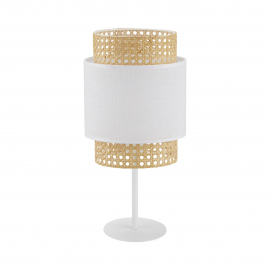 Lampa stołowa BOHO WHITE 6565