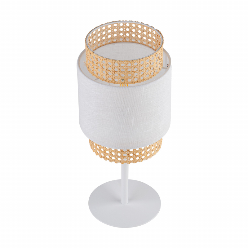 Lampa stołowa BOHO WHITE 6565