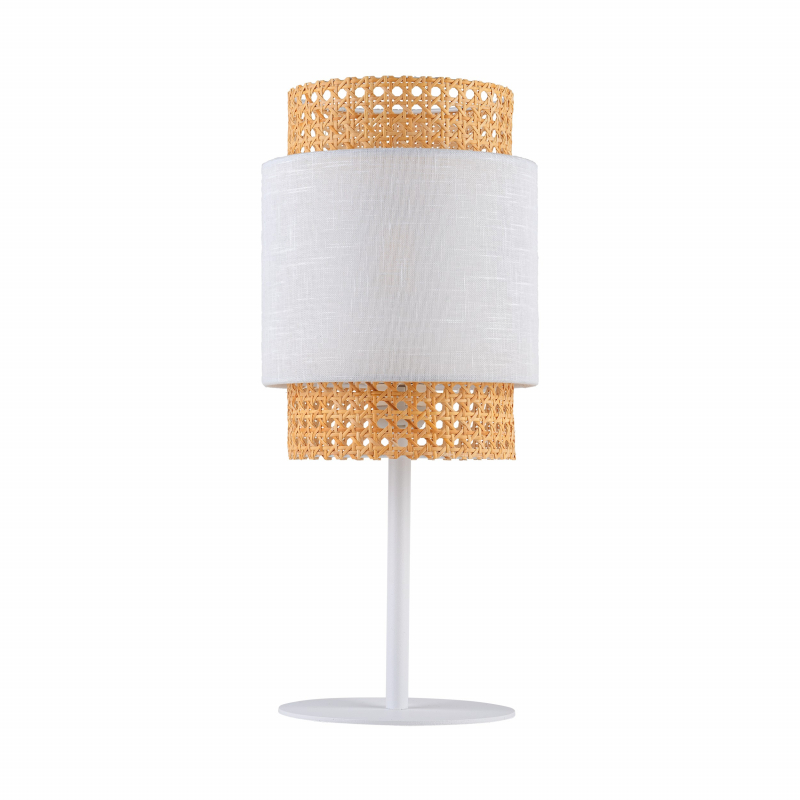 Lampa stołowa BOHO WHITE 6565