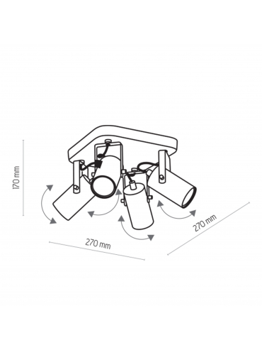 Lampa sufitowa REDO 2821