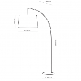 Lampa podłogowa HANG 5077