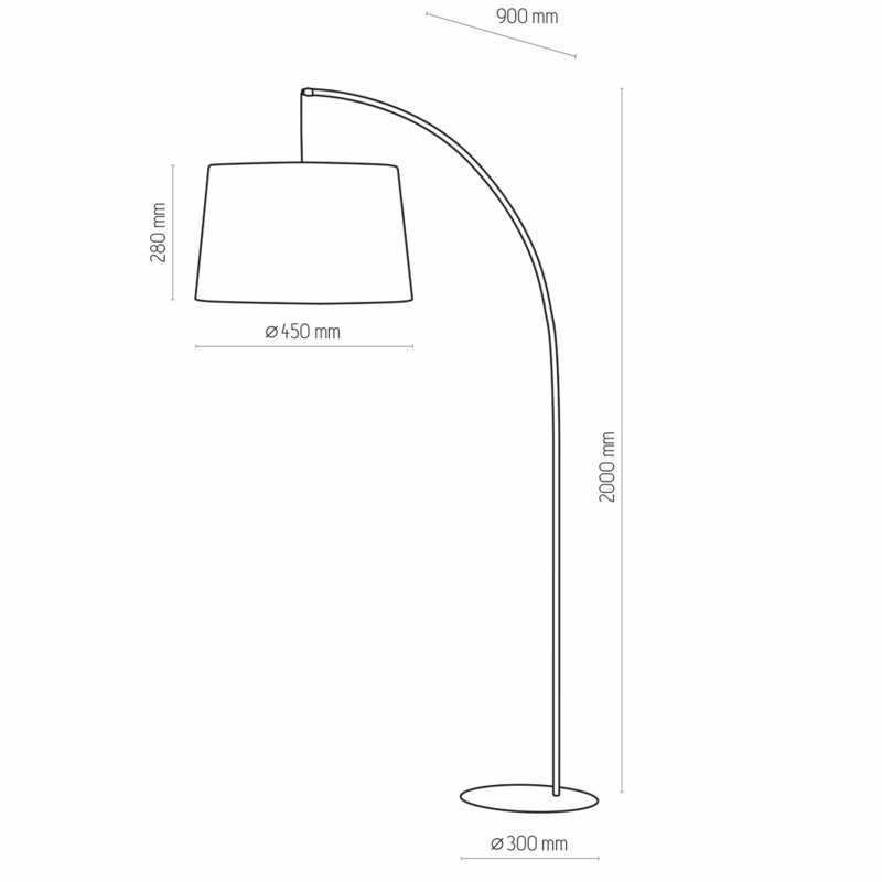 Lampa podłogowa HANG 5077
