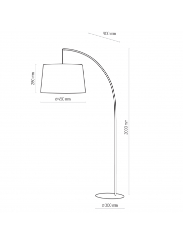 Lampa podłogowa HANG 5077