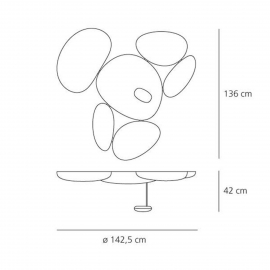 Lampa sufitowa SKYDRO LED 3000K