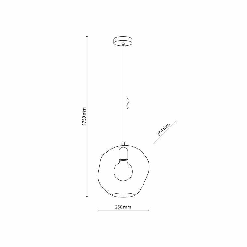 Lampa wisząca SOL 3369