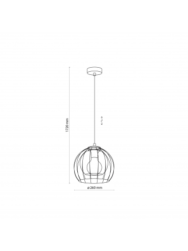 Lampa wisząca UNIVERSO 3154