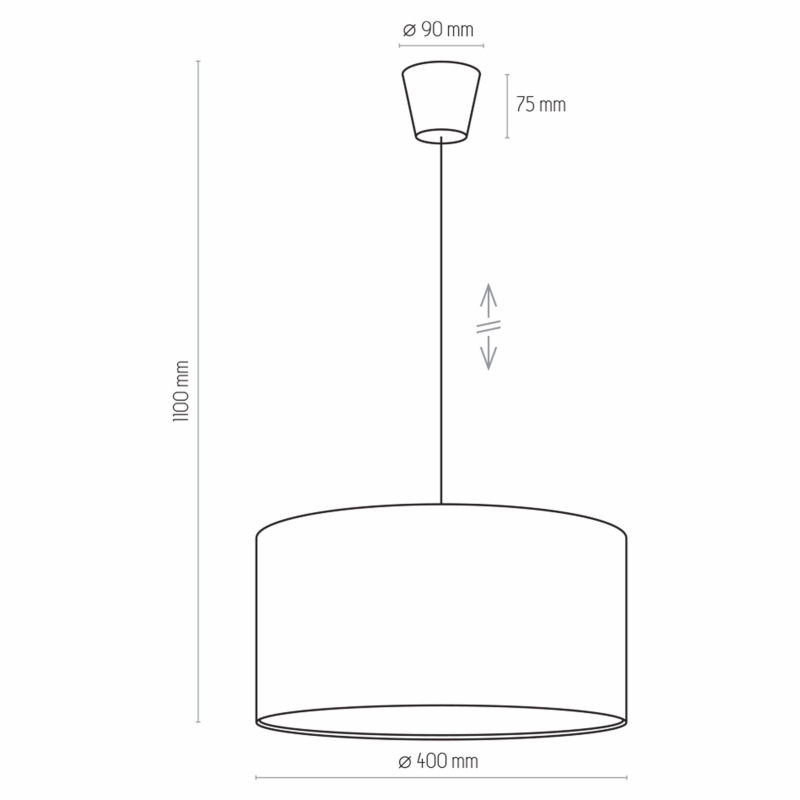 Lampa wisząca RONDO KIDS 3232