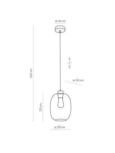 Lampa wisząca ELIO 3182