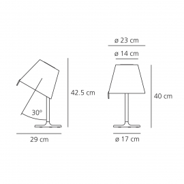 Lampa stołowa MELAMPO NOTTE