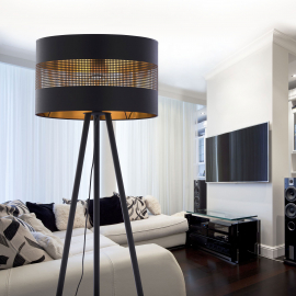 Lampa podłogowa TAGO BLACK 5053